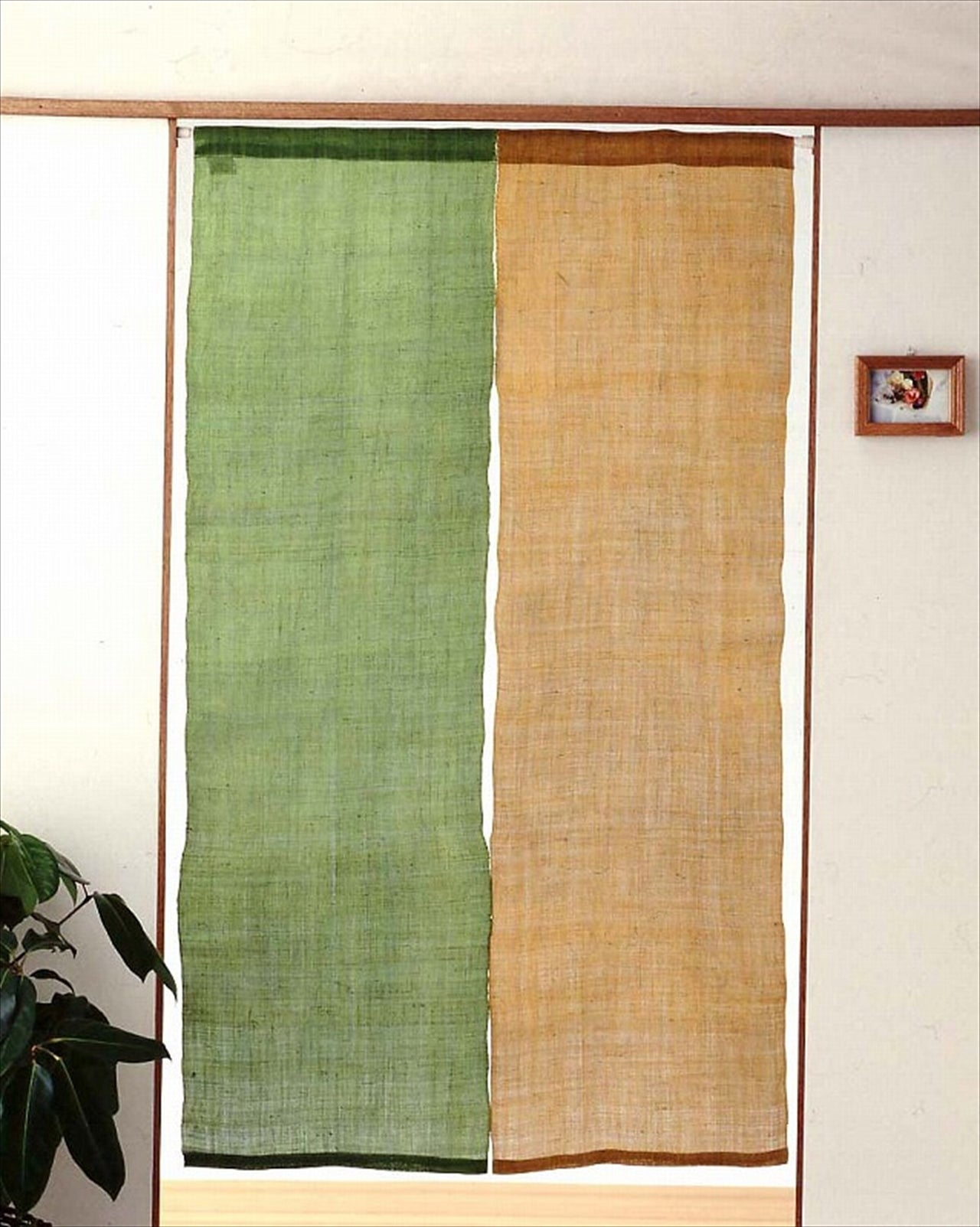 100％ Linen Japanese art Modern tapestry 90×170cm Noren door curtain Wall hanging