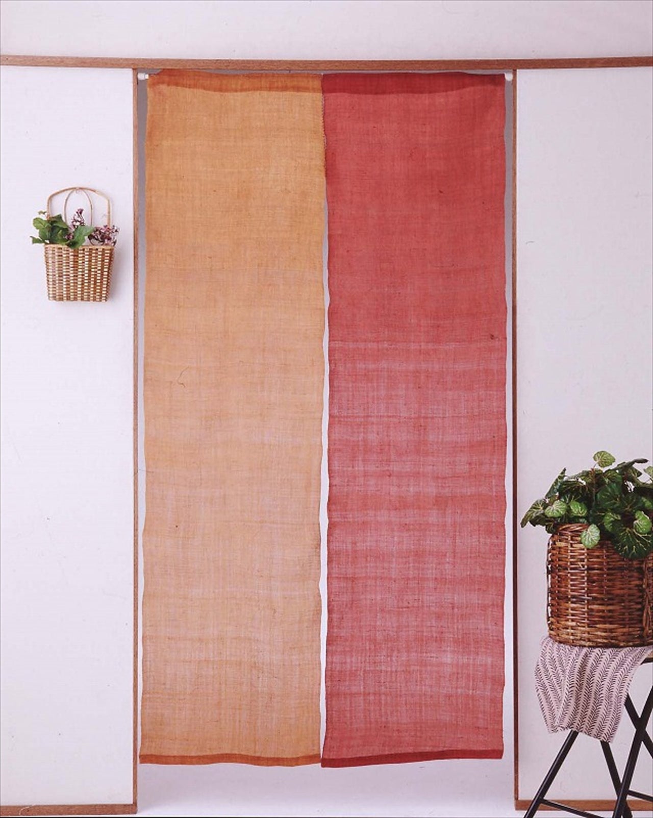 100％ Linen Japanese art Modern tapestry 90×150cm Noren door curtain Wall hanging
