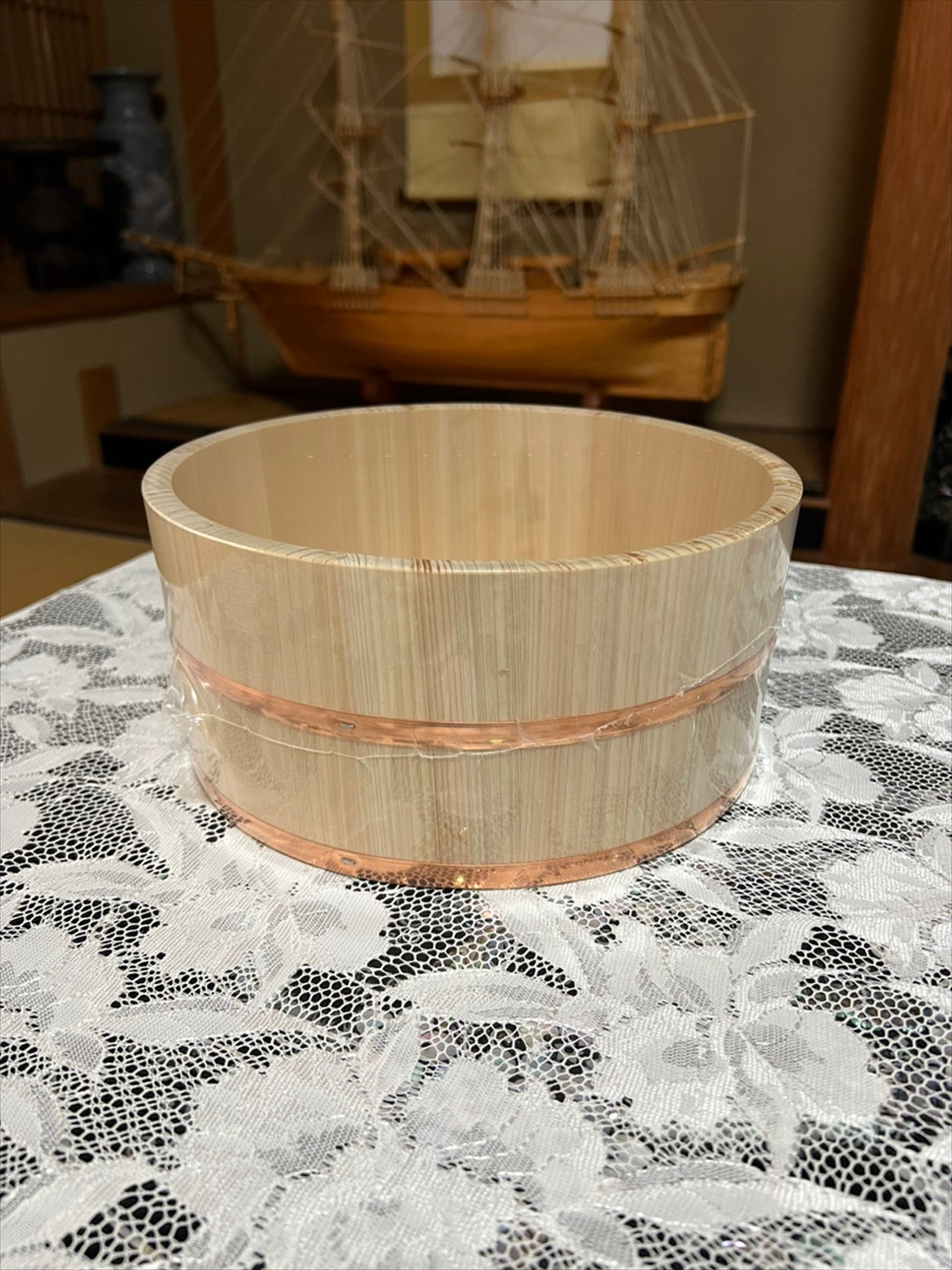 Japanese Hinoki Handmade Bath Bucket